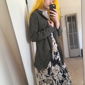 Store closing - Sweater jacket speckled cardigan